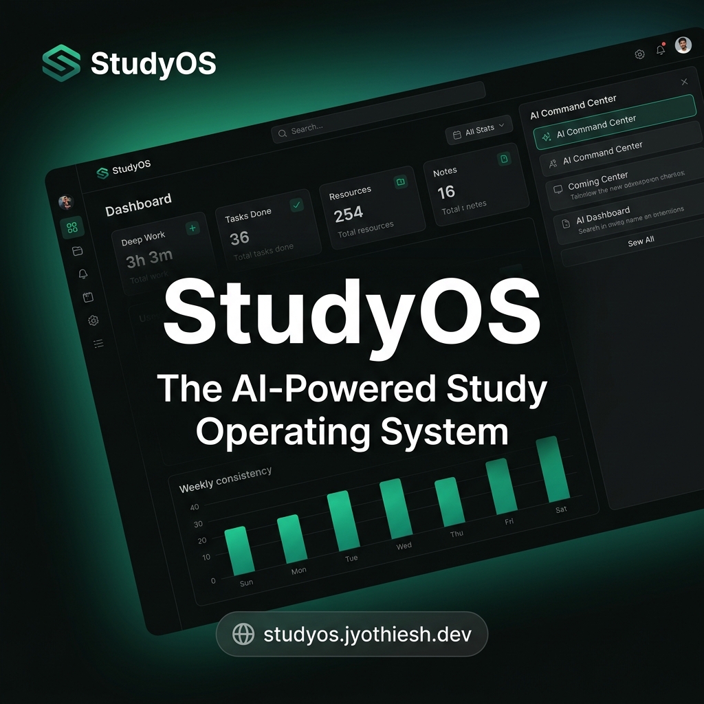 StudyOS — The AI-Powered Study Operating System for Students